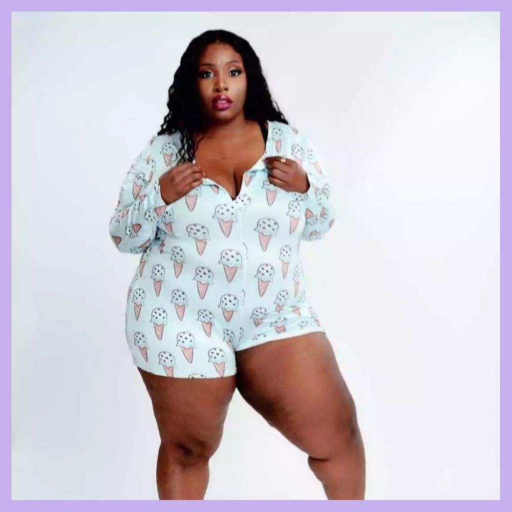 💙🍦Ice Cream Pajama Onsies🍦💙 - Picture 4 of 15